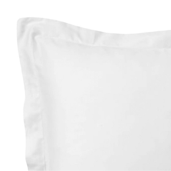 Euro Tailored Poplin Sham white Fresh Ideas - Picture 2 of 2